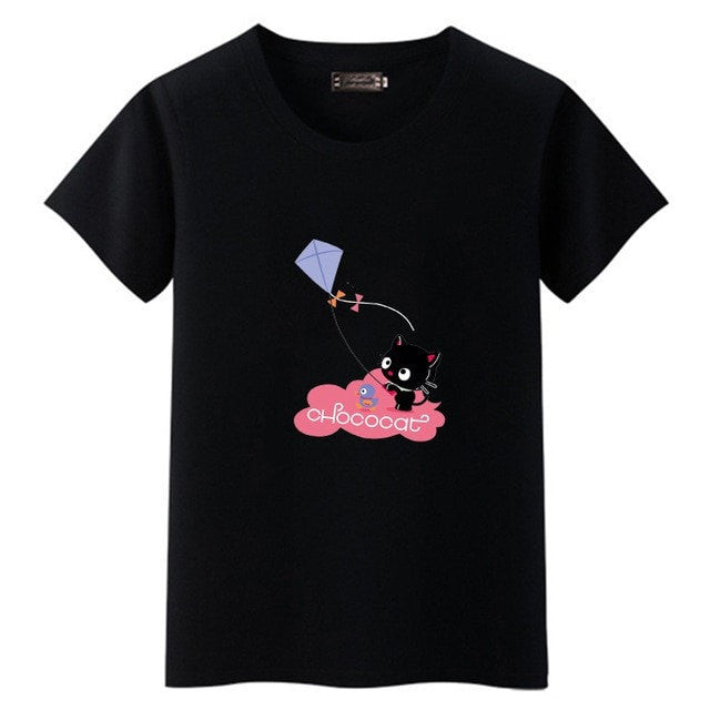 Naughty Black Cat Tee