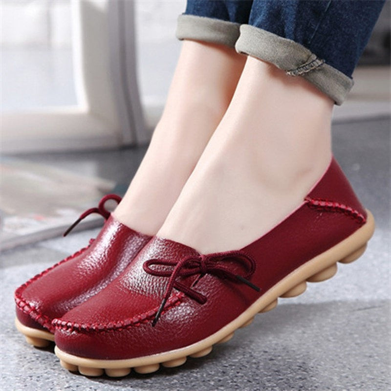 Wild Leather Flats Moccasins Loafers