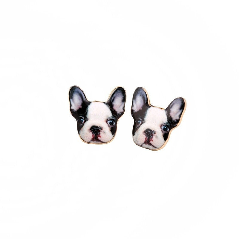 Enameled French Pitbull Studs