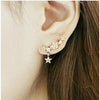 Shining Little Star Crystal Earrings