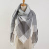 Plaid Cashmere Scarves and Wraps for Women
