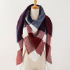 Plaid Cashmere Scarves and Wraps for Women
