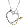 Heart Devil Pendant Necklace